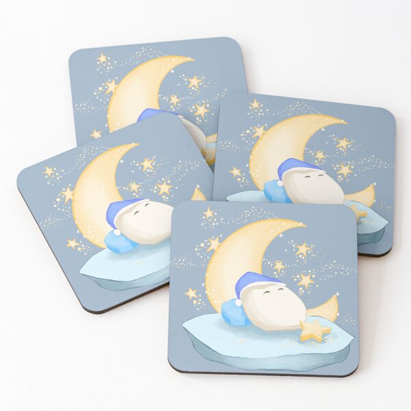 Item preview, Dreamy Moon & Stars designed and sold by Victoria Lehnard.