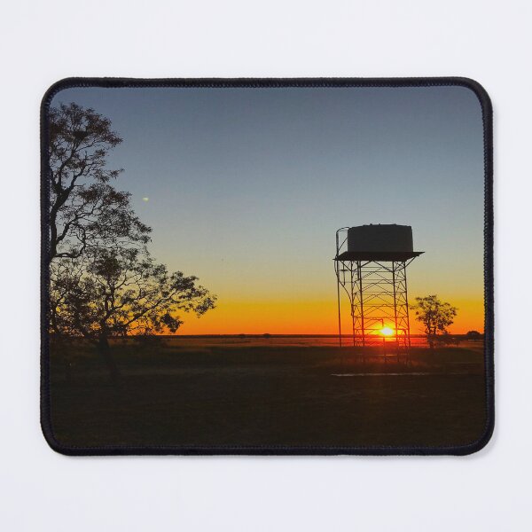 Item preview, Sunset at Dunblane Station, Barcaldine, Queensland designed and sold by Alchersone-Art.