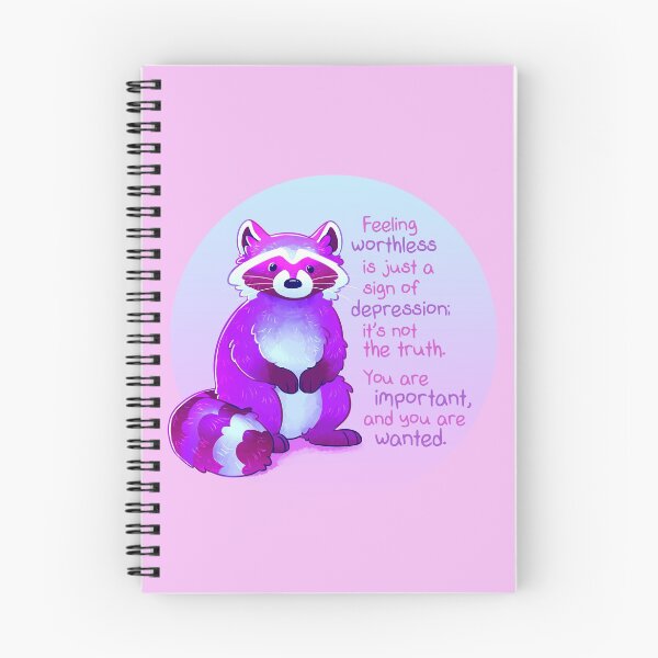 Item preview, "You are Important and You are Wanted" Raccoon designed and sold by thelatestkate.