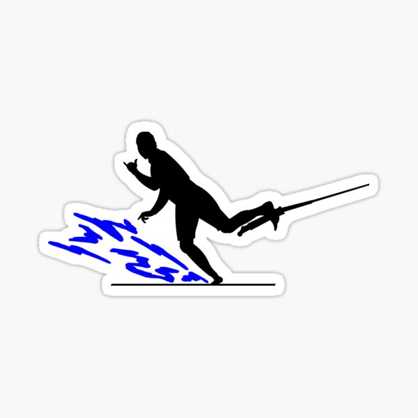 Item preview, Barefoot Water Skier designed and sold by HatzicTshirts.