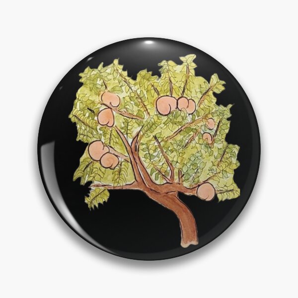 Item preview, Peach tree art designed and sold by Hueyhuesart.