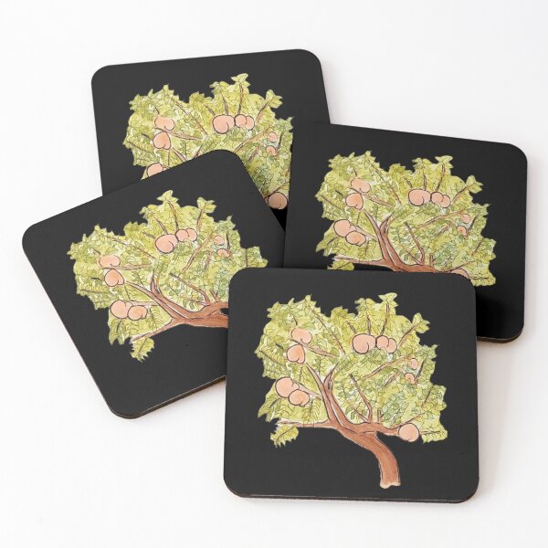 Item preview, Peach tree art designed and sold by Hueyhuesart.