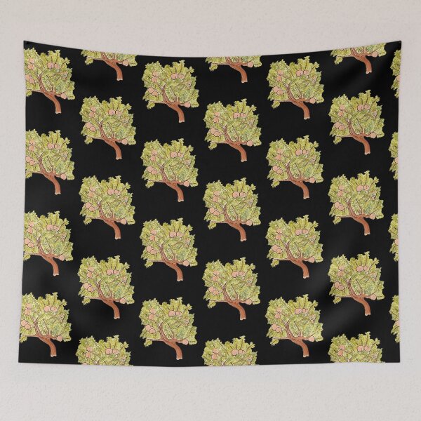 Item preview, Peach tree art designed and sold by Hueyhuesart.
