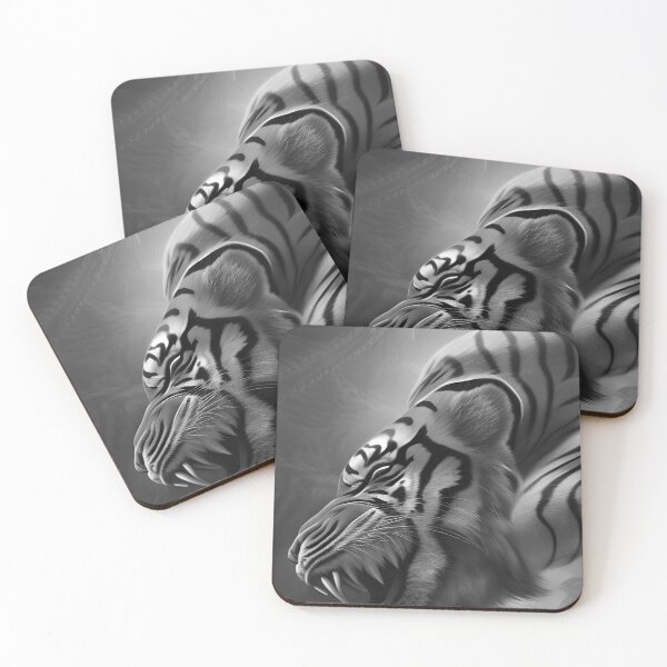 Item preview, The Tiger Black and White  designed and sold by blakcirclegirl.