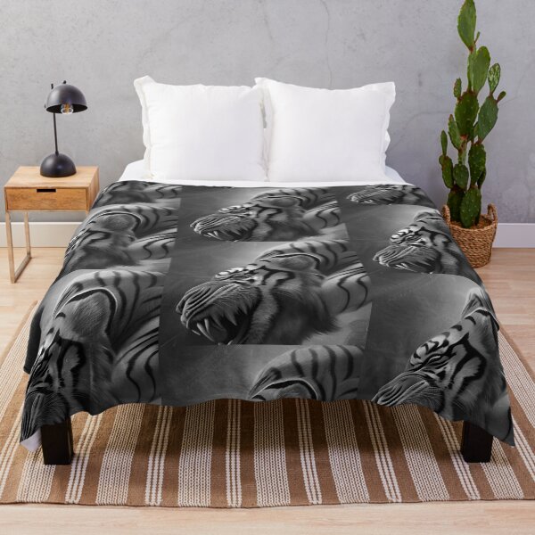 Item preview, The Tiger Black and White designed and sold by blakcirclegirl.