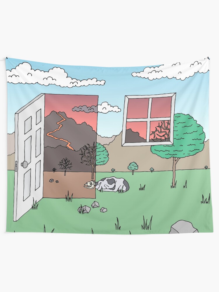 Alternate view of Door and Window Tapestry