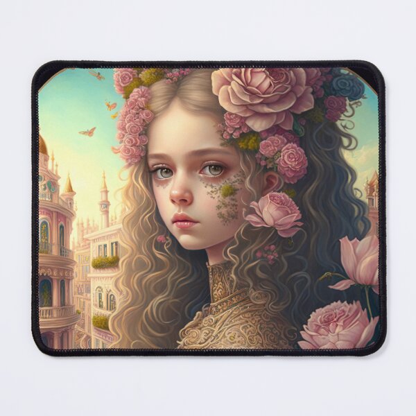 Item preview, portrait of rococo girls designed and sold by tinkertailorart.