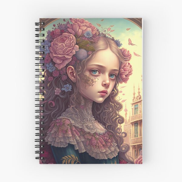 Item preview,  portrait of rococo girls designed and sold by tinkertailorart.