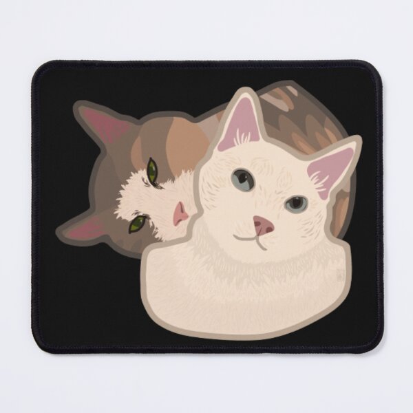 Item preview, Cat biting other cat illustration  designed and sold by garniturex.