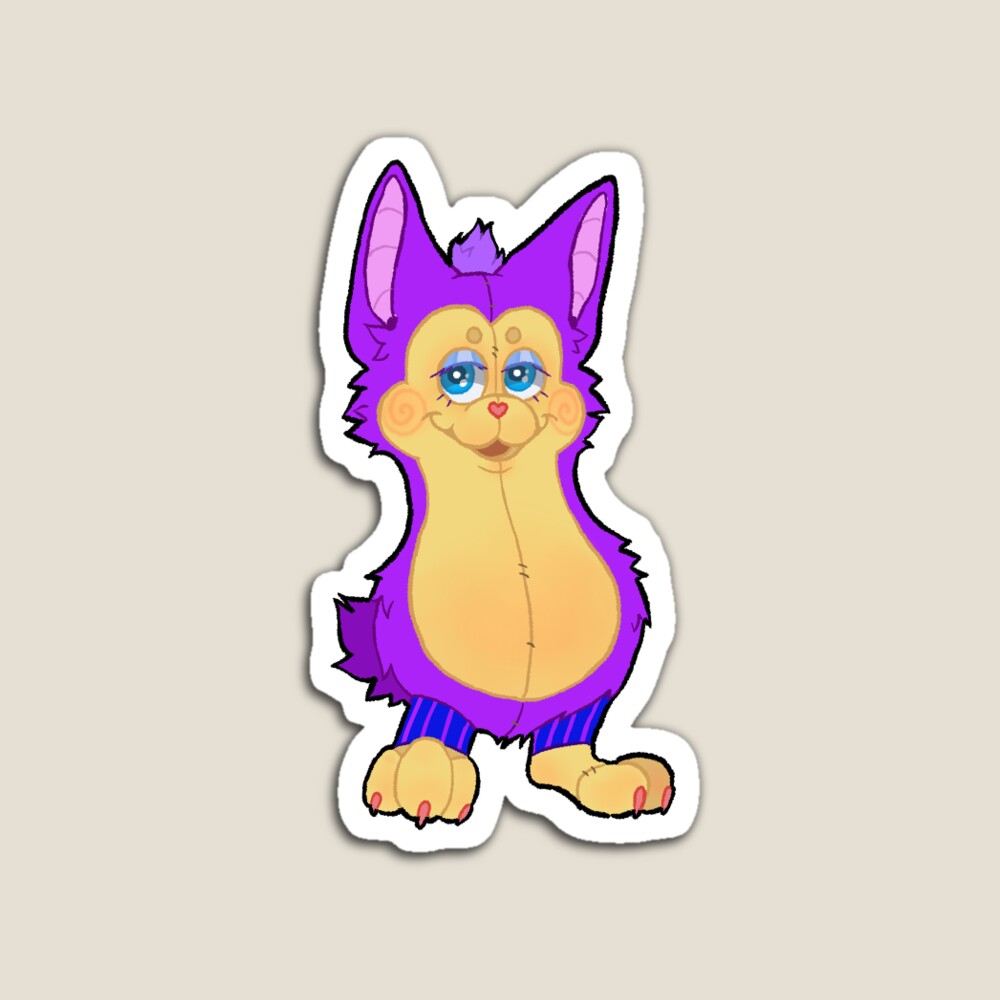 Tattletail Print Sticker for Sale by gusherbug