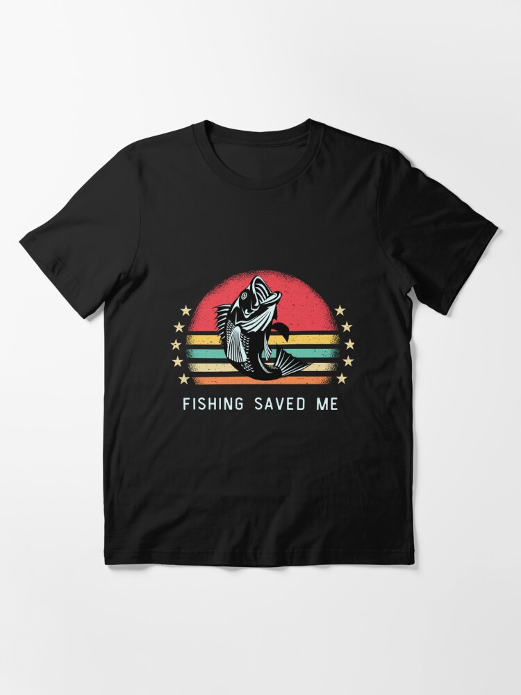 I Only Work To Support My Fishing Habit Essential T-Shirt for Sale by  Nicet-shirt1