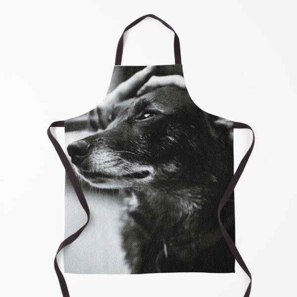 Item preview, cute dog with fluffy fur designed and sold by AlderBlack.