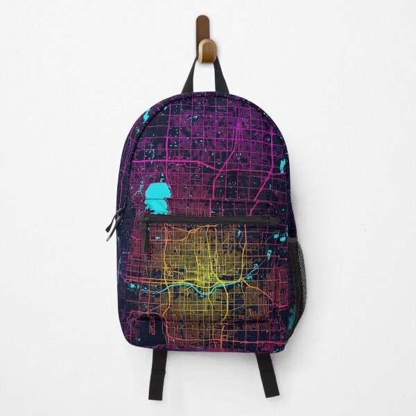 Item preview, Oklahoma City Map of the USA - Neon designed and sold by deMAP.