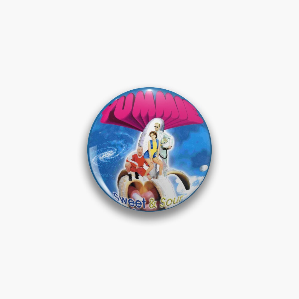 Yummie Sweet & Sour Pin Badge Pin