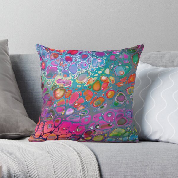 jellybean parade!! Throw Pillow