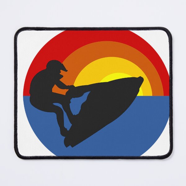 Item preview, Jet Ski Rider Sunset designed and sold by HatzicTshirts.