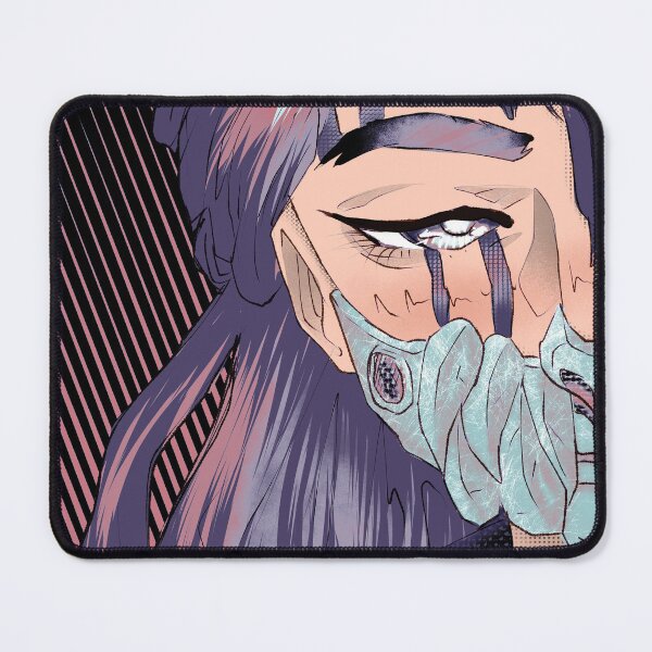 Item preview, Colored Manga Anime Girl Woman Comic Book Sticker designed and sold by BununHunArt.