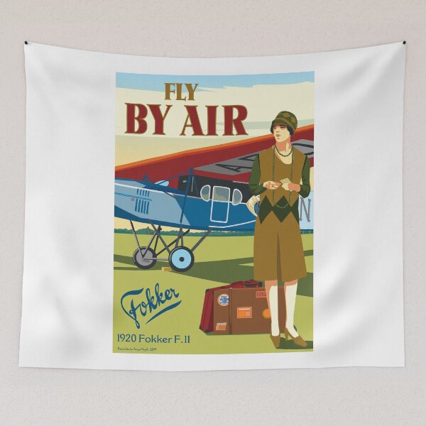 Item preview, Art Deco Fokker F.11 designed and sold by contourcreative.