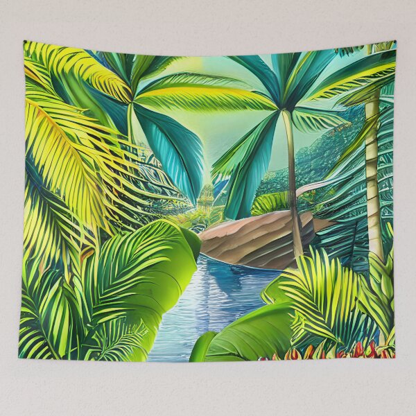 Item preview, In the meanders of the Faaroa River designed and sold by Anavai987.