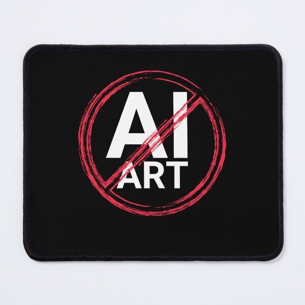 Item preview, Anti AI ART Quote to Save Real Art designed and sold by Zentropik.