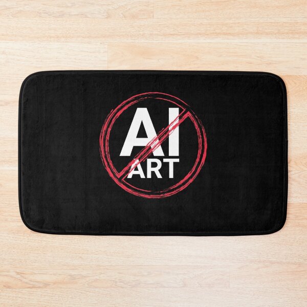 Item preview, Anti AI ART Quote to Save Real Art designed and sold by Zentropik.