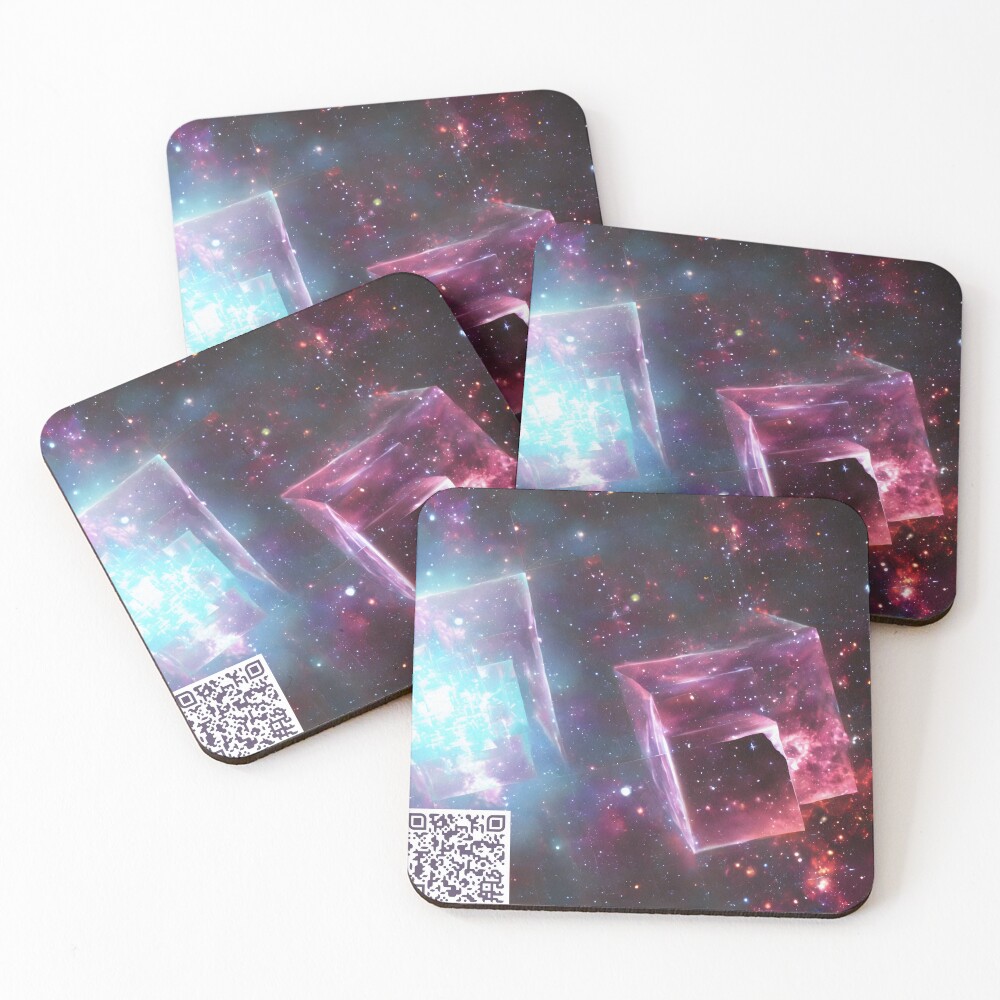Item preview, Coasters (Set of 4) designed and sold by ArfulIntells.