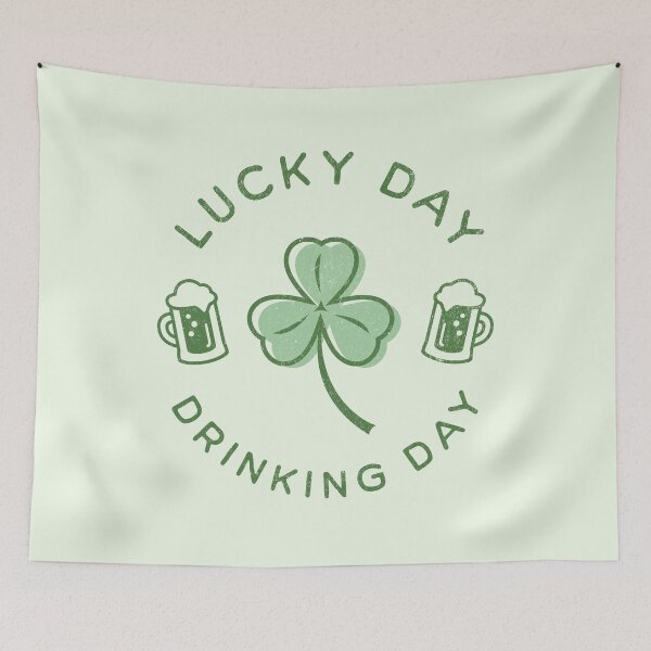 Item preview, Lucky day, drinking day | St patrick's day designed and sold by simonlidesign.