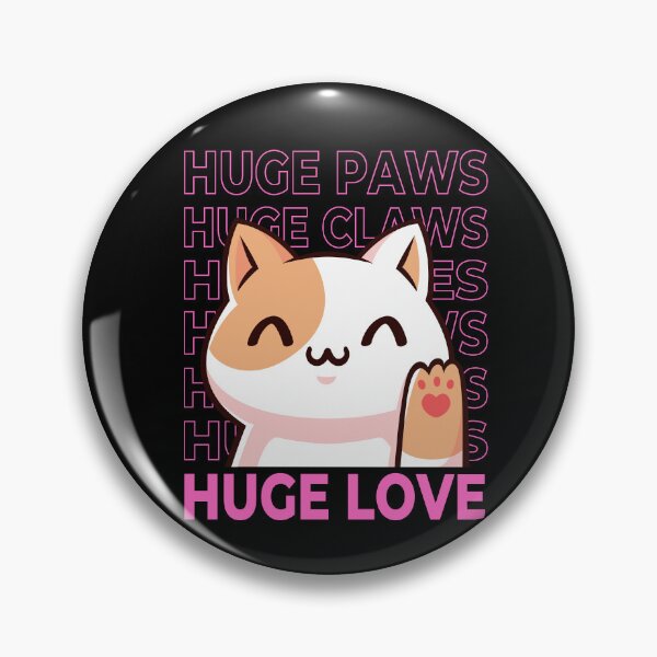 Item preview, Catfriends Huge Paws Huge Claws Huge Eyes Huge Love Cat Valentine designed and sold by CoolCreative.