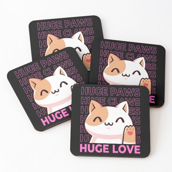 Item preview, Catfriends Huge Paws Huge Claws Huge Eyes Huge Love Cat Valentine designed and sold by CoolCreative.