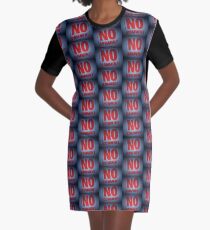 Tony DuPuis "No Comment" Graphic T-Shirt Dress