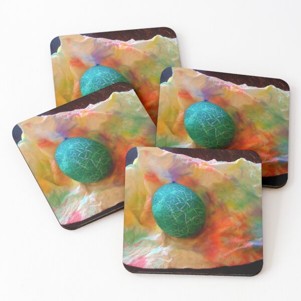 Item preview, Cracked Teal Easter Egg designed and sold by Nalinne Jones.