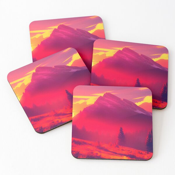 Item preview, Minimalist Landscape Mountain Valley: A Stunning Addition to Your Home Decor designed and sold by supeart.