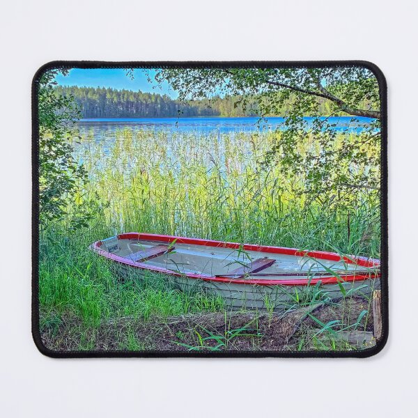 Item preview, Rowboat at Lake Runn designed and sold by TonyCrehan.