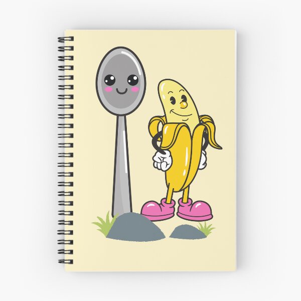 Item preview, Rejected cartoon sticker banana spoon designed and sold by Shoptharinz.