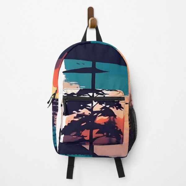 Item preview, Enhance Your Home with Our Beautiful Collection of Minimalist Landscape Sunrise View and Trees Prints designed and sold by supeart.