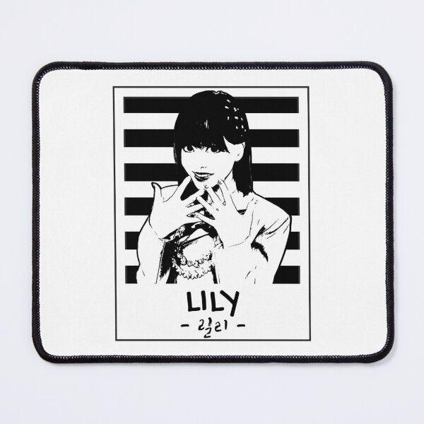 Item preview, NMIXX Lily Silhouette Black and White designed and sold by AliffStudio.