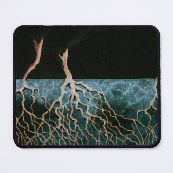 Item preview, Dry burnt trees and roots in the ground designed and sold by IrinaIkar.