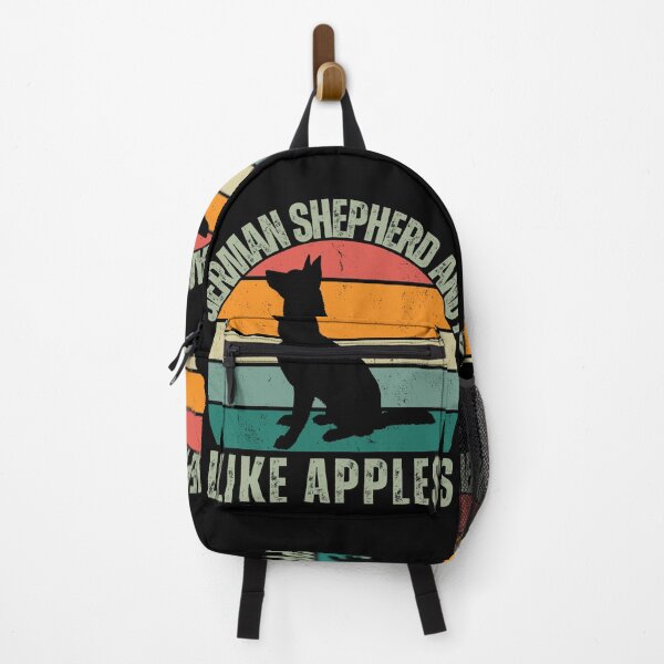 Item preview, German Shepherd And I Like Apples - Fur Babies designed and sold by ttsayt1earth.