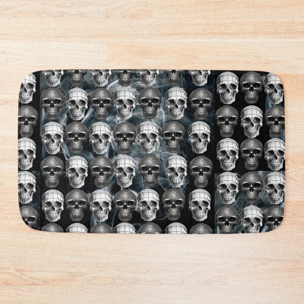 Item preview, GHOSTLY METAL SKULLS PATTERNS   designed and sold by DanaMire.