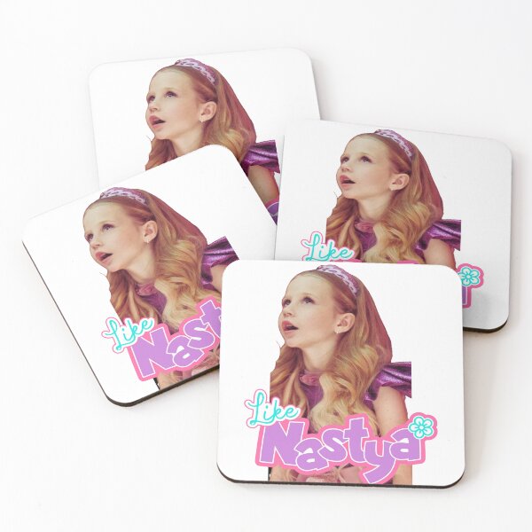 Item preview, like nastya gorgeous | nastya on youtube | youtube like nastya logo designed and sold by theJuniorJams.