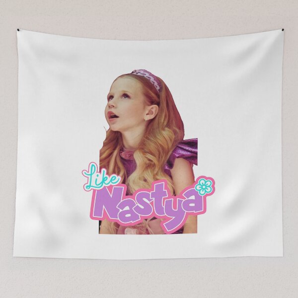 Item preview, like nastya gorgeous | nastya on youtube | youtube like nastya logo designed and sold by theJuniorJams.
