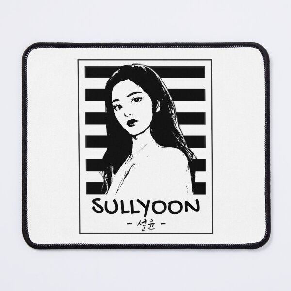 Item preview, NMIXX Sullyoon Silhouette Black and White designed and sold by AliffStudio.