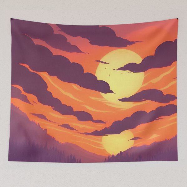 Item preview, Find the Perfect Minimalist Aesthetic Landscape Print for Your Personal Style and Taste designed and sold by supeart.