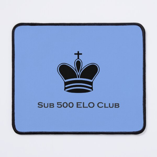 Item preview, 500 ELO Chess Rating designed and sold by TeeZine.