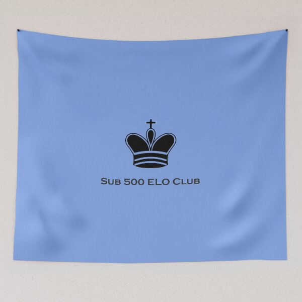 Item preview, 500 ELO Chess Rating designed and sold by TeeZine.