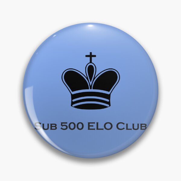 Item preview, 500 ELO Chess Rating designed and sold by TeeZine.
