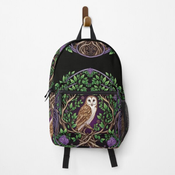 Item preview, Knotwork Barn Owl in Tree designed and sold by NightWispStudio.