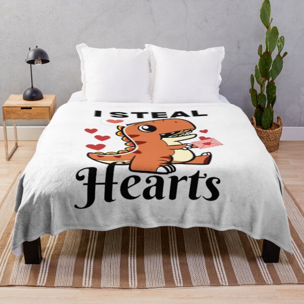 Item preview, I steal hearts cute dinosaur funny dino designed and sold by Kawabijutsu21.