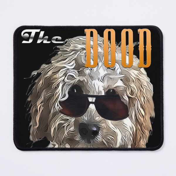 Item preview, The DOOD - Doodle Dog in Sunglasses designed and sold by 8PawsStudio.