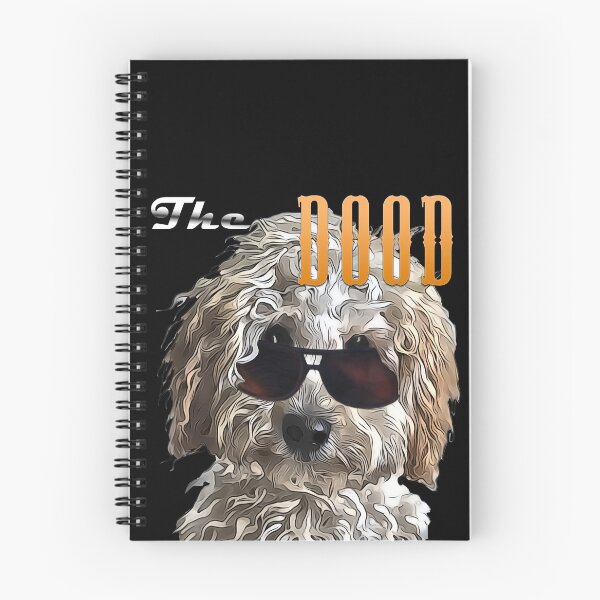 Item preview, The DOOD - Doodle Dog in Sunglasses designed and sold by 8PawsStudio.